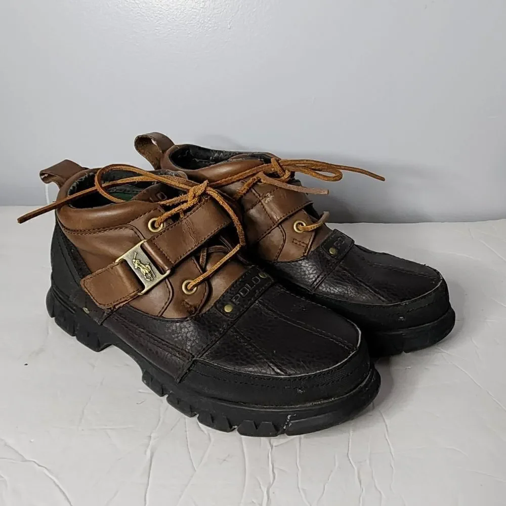 Polo Leather Boots Model Country hardy BT II size 9